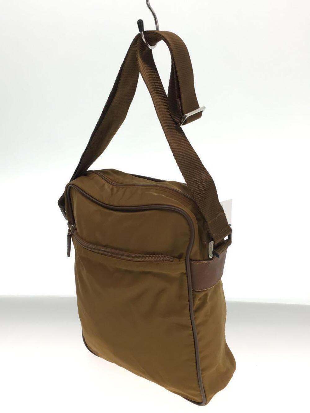 Prada Bag Camel Brown Shoulder Tan Brown